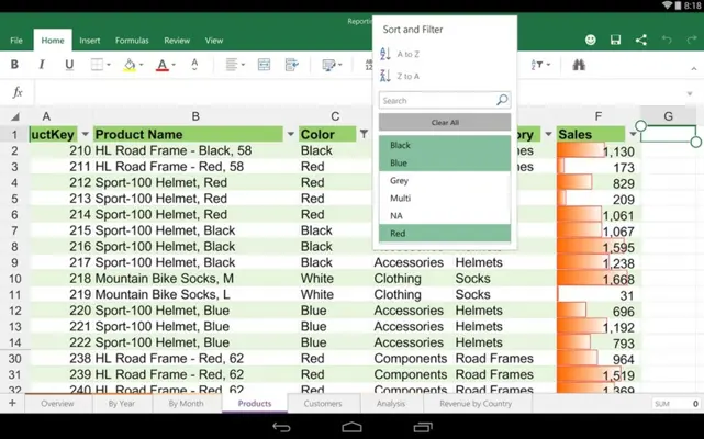 Microsoft Excel android App screenshot 2